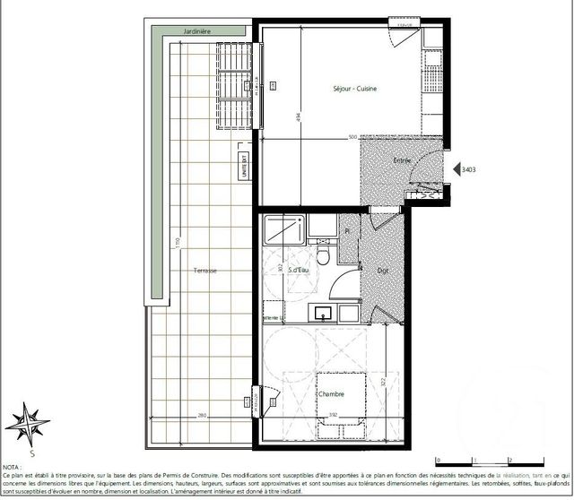 Appartement F2 à vendre - 2 pièces - 47.0 m2 - CANNES - 06 - PROVENCE-ALPES-COTE-D-AZUR - Century 21 Adhère Transactions