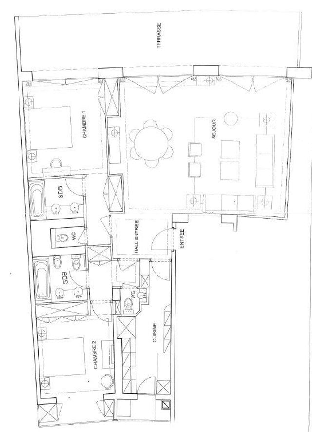 Appartement F3 à vendre - 3 pièces - 110.0 m2 - CANNES - 06 - PROVENCE-ALPES-COTE-D-AZUR - Century 21 Adhère Transactions