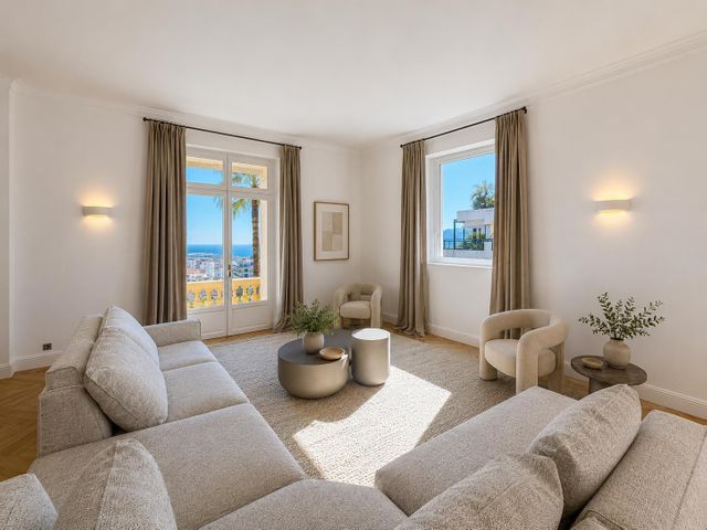 Appartement F4 à vendre - 4 pièces - 196.75 m2 - CANNES - 06 - PROVENCE-ALPES-COTE-D-AZUR - Century 21 Adhère Transactions